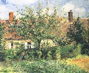 Camille Pissarro Farmhouse oil painting artist